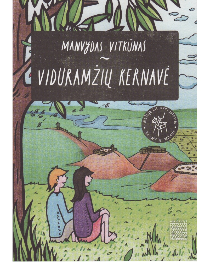 VIDURAMŽIŲ KERNAVĖ. Spalvinimo knyga.