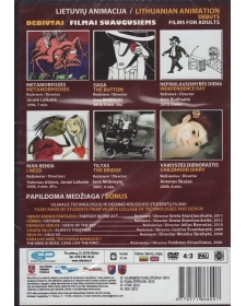 DVD Filmai suaugusiems. Lietuvių animacija - debiutai.
