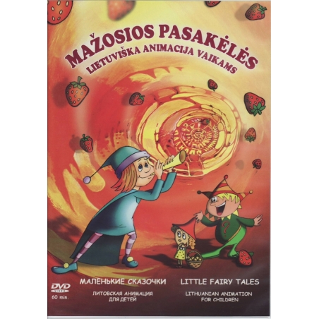 DVD Mažosios pasakėlės. Lietuviška animacija vaikams.