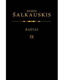Raštai IX tomas. Šalkauskis