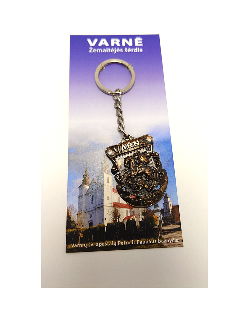 Raktų pakabukas "Varnē Žemaitėjės šėrdis" 1