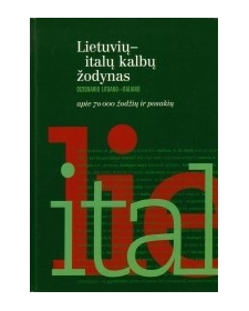 Lietuvių–italų kalbų žodynas. Apie 70.000 žodžių ir posakių.