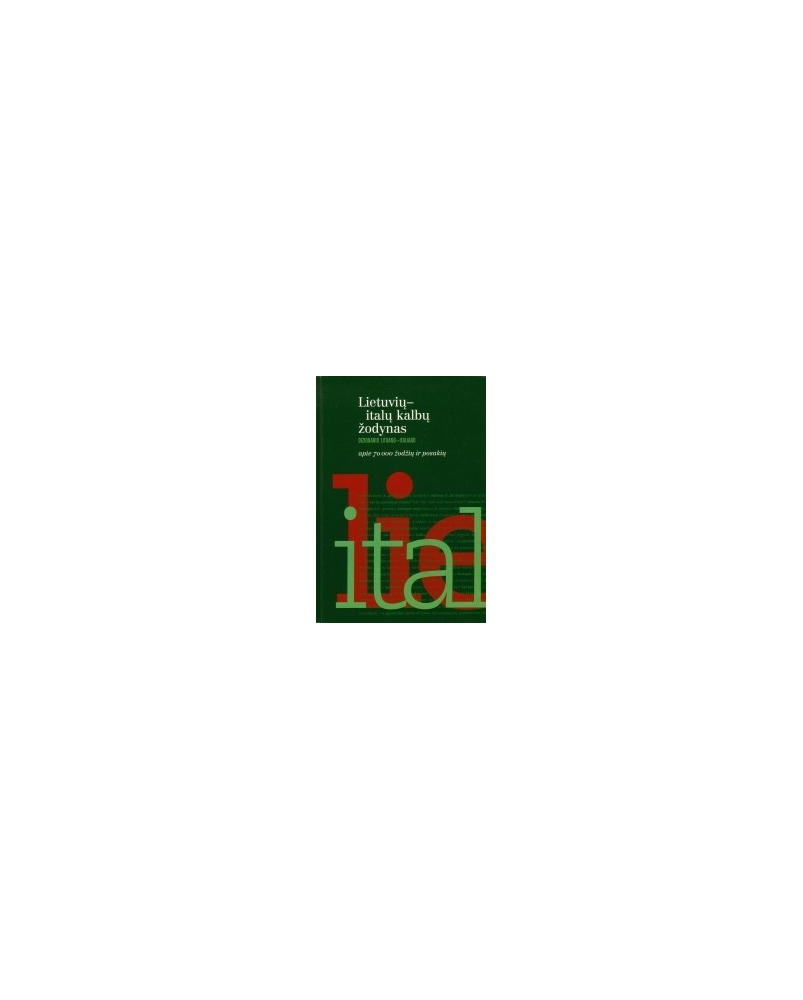 Lietuvių–italų kalbų žodynas