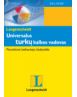 Universalus turkų kalbos vadovas. Parankinis keliautojo žodynėlis.