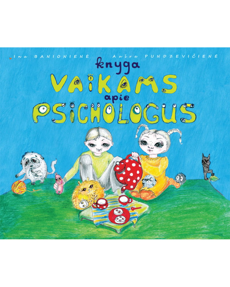 Knyga vaikams apie psichologus