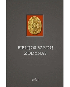 Biblijos vardų žodynas